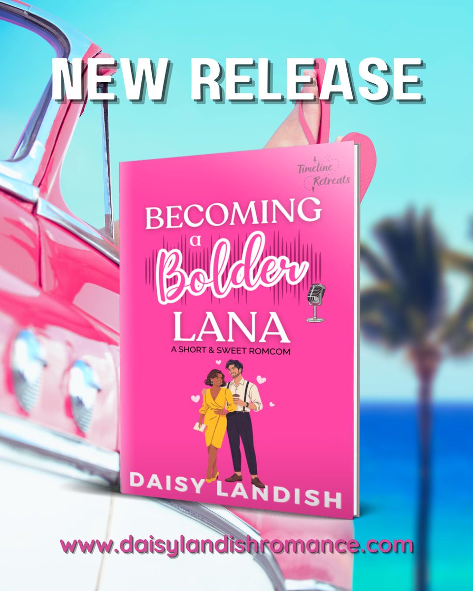 BAT_publishing's tweet image. 🌟 OUT NOW! Becoming a Bolder Lana is here!

What if you said yes to every bold choice you were too scared to make?

📚 Grab your copy now and start your own bold chapter. amazon.com/dp/B0F7FVNRZF

#CleanRomCom #FeelGoodFiction #RomanticComedyReads