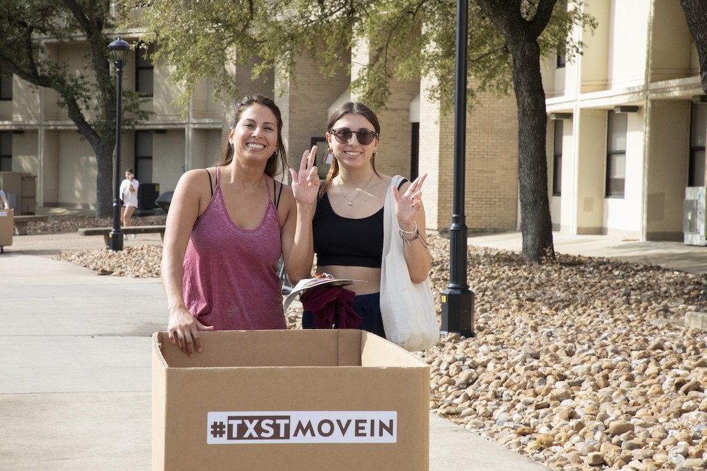 TXSTAdmissions's tweet image. We’re just one month away from welcoming TXST &apos;29 to campus for move-in! Move-In Weekend begins August 16 and continues through the 18. To help make the transition smooth, visit our move-in site for detailed checklists, dates, and helpful tips.  

reslife.txst.edu/move-in-out.ht…