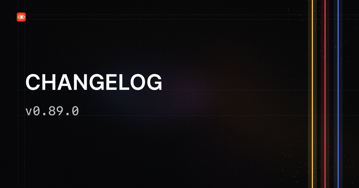 SignozHQ's tweet image. We shipped v0.89.0 completing the final step in our Dot Metrics Migration.
Also includes UI improvements:
1/ Text selection in log JSON fields
2/ Smooth auto-refresh updates
signoz.io/changelog/