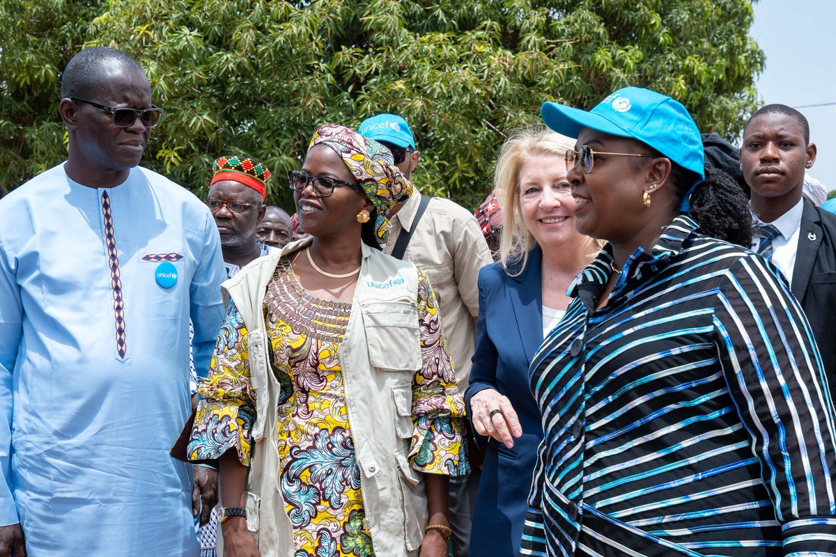 Alongside my colleagues from Burkina Faso and Mali, I joined <a href="/unicefchief/">Catherine Russell</a> on her field visit to Burkina. A powerful moment of advocacy, she witnessed UNICEF's impact &amp; reinforced our collective call to protect children’s rights.
 <a href="/UNICEF_Burkina/">UNICEF Burkina Faso</a> <a href="/unicefmali/">UNICEF Mali</a> <a href="/GillesFagninou/">Gilles Fagninou</a>