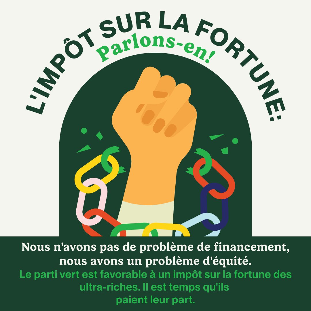 Il est temps que le gouvernement exige des plus riches qu'ils paient leur juste part. Avec un impôt sur la fortune, nous pouvons financer des logements abordables, des actions en faveur du climat et un avenir vivable pour tous !