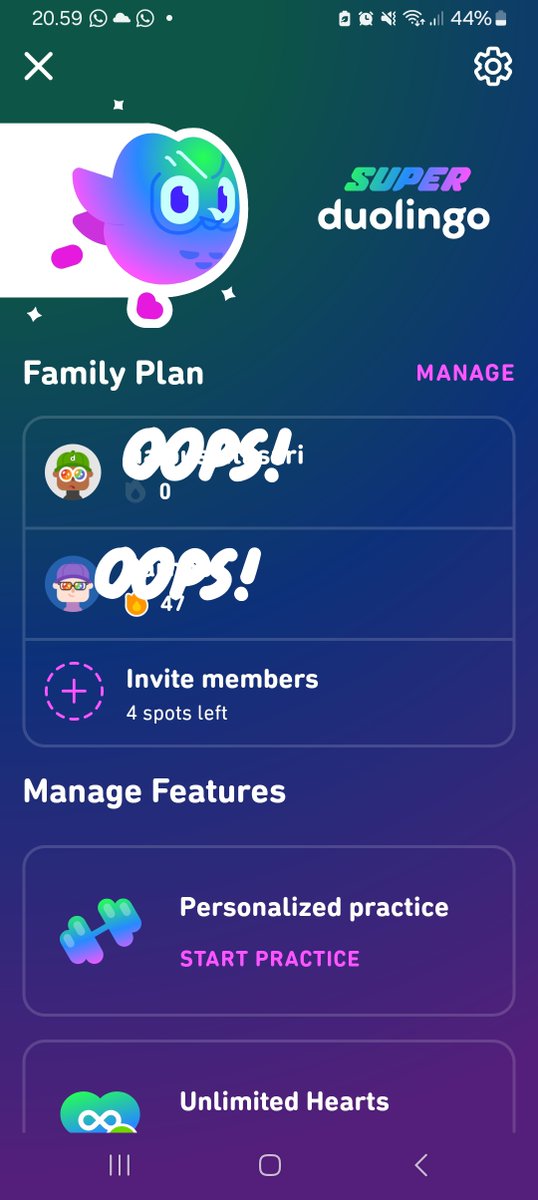 riariuh's tweet photo. Halo, adakah yang sedang cari barengan buat Duolingo Family Plan? Aku masih ada 1 slot lagi. 120K untuk 1 tahun. Silakan DM.

Sharing duolingo

#zonauang #zonajajan #sharingduolingo https://t.co/rbolXDPSIw