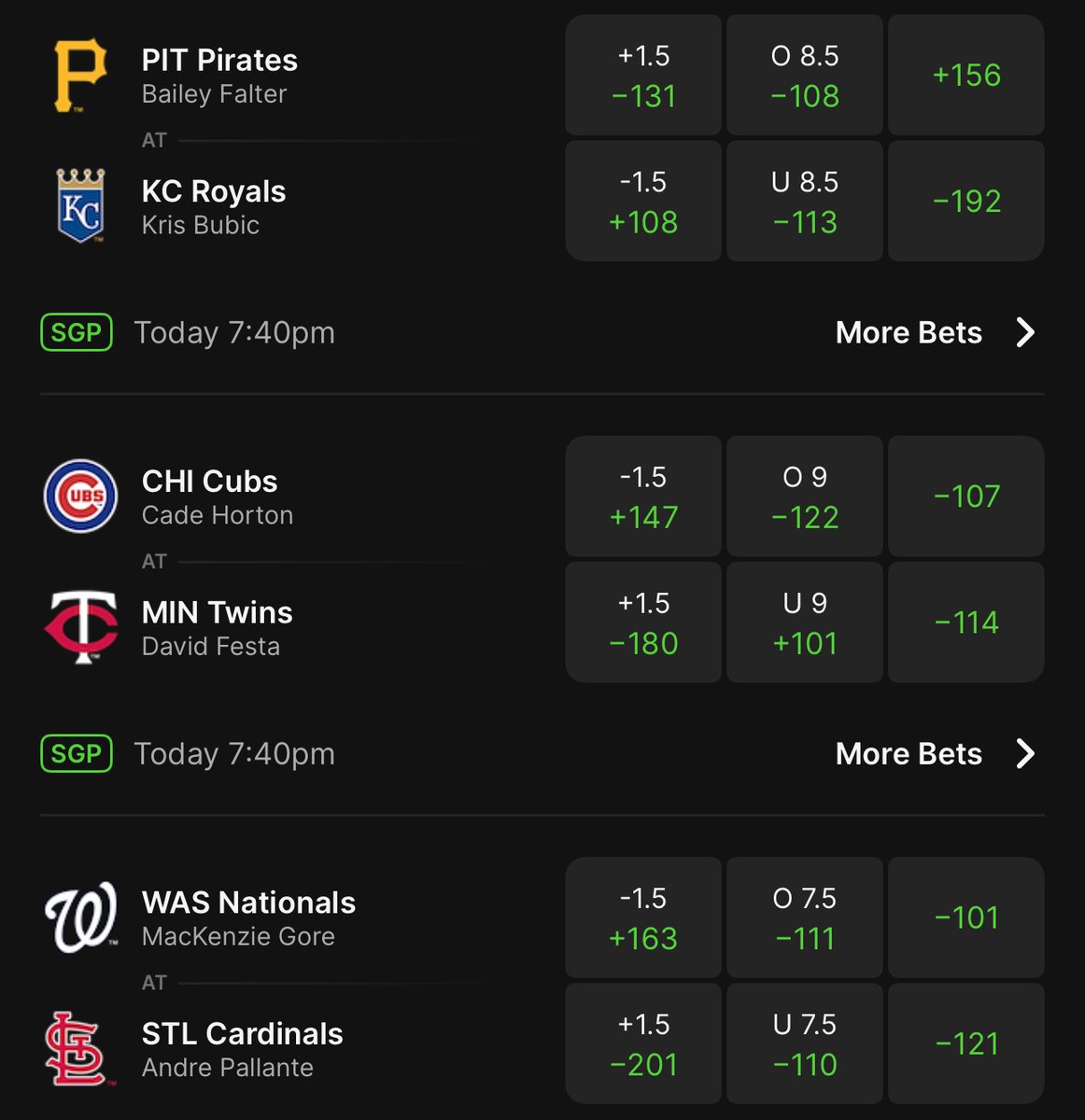 ParlaySafari's tweet photo. MLB POD 💥 
 
GUARANTEED WINNER 🔒 

5-1 FREE PLAY RUN 💥 

Sending to everyone who LIKES + COMMENTS https://t.co/av8w6r4RUi