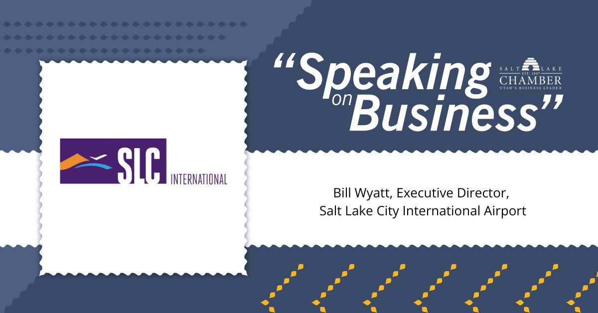 Salt Lake Chamber (@saltlakechamber) on Twitter photo Serving millions annually, <a href="/slcairport/">Salt Lake City Airport</a> makes travel easy and keeps growing to provide more destinations and better experiences for passengers.
Executive Director Bill Wyatt joins us with more on #SpeakingonBusiness: loom.ly/oi79p7Q
#Airport #CentralTunnel #AirportDining Serving millions annually, <a href="/slcairport/">Salt Lake City Airport</a> makes travel easy and keeps growing to provide more destinations and better experiences for passengers.
Executive Director Bill Wyatt joins us with more on #SpeakingonBusiness: loom.ly/oi79p7Q
#Airport #CentralTunnel #AirportDining