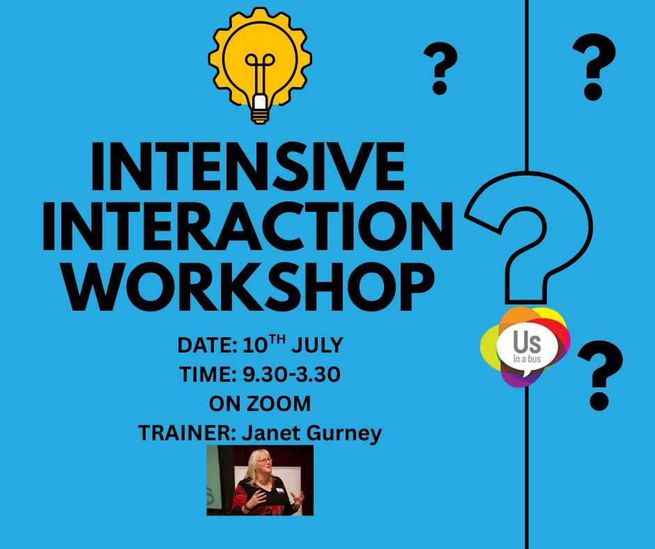 UsInABus's tweet image. Book soon to avoid disappointment.
To find out more please see our website usinabus.org.uk/training-dates/ or book via Eventbrite eventbrite.co.uk/o/us-in-a-bus-…
#learningdisability #connectinglivessince1990 #intensiveinteraction #charity #disability #specialneeds #PMLD