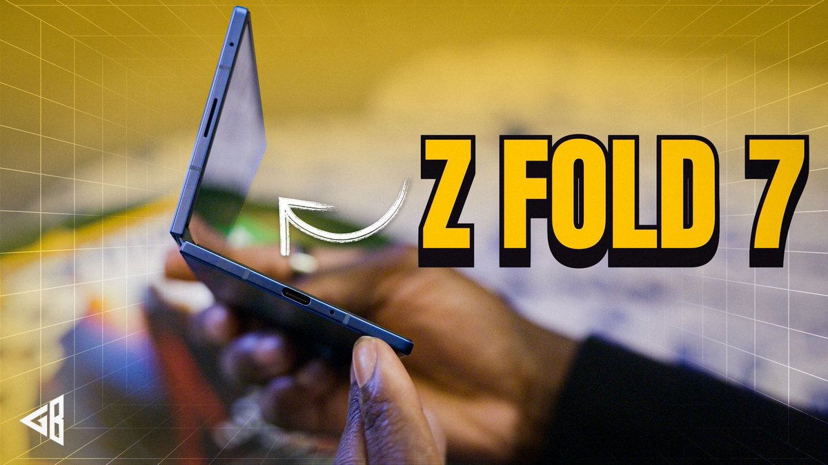 Samsung Galaxy Z Fold 7 First Impressions: It's very thin!
youtu.be/pGSHxjBm7eo