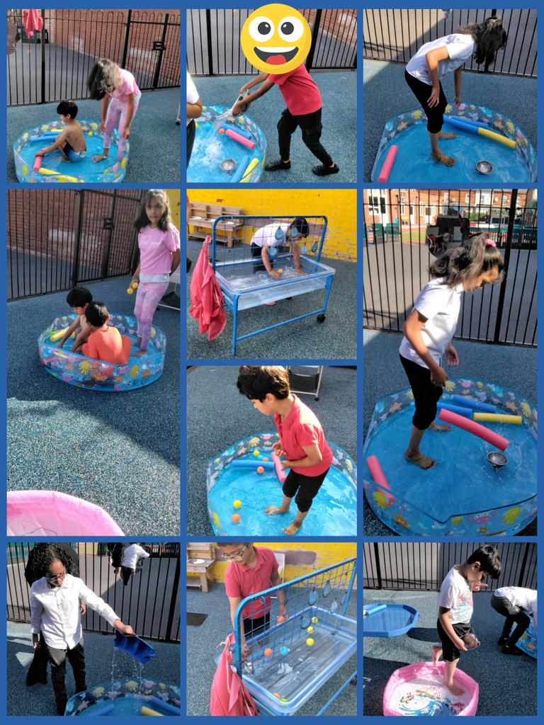 MarlboroughPrim's tweet image. #shootingstars We had a fun morning of water play! #exploring #sensory