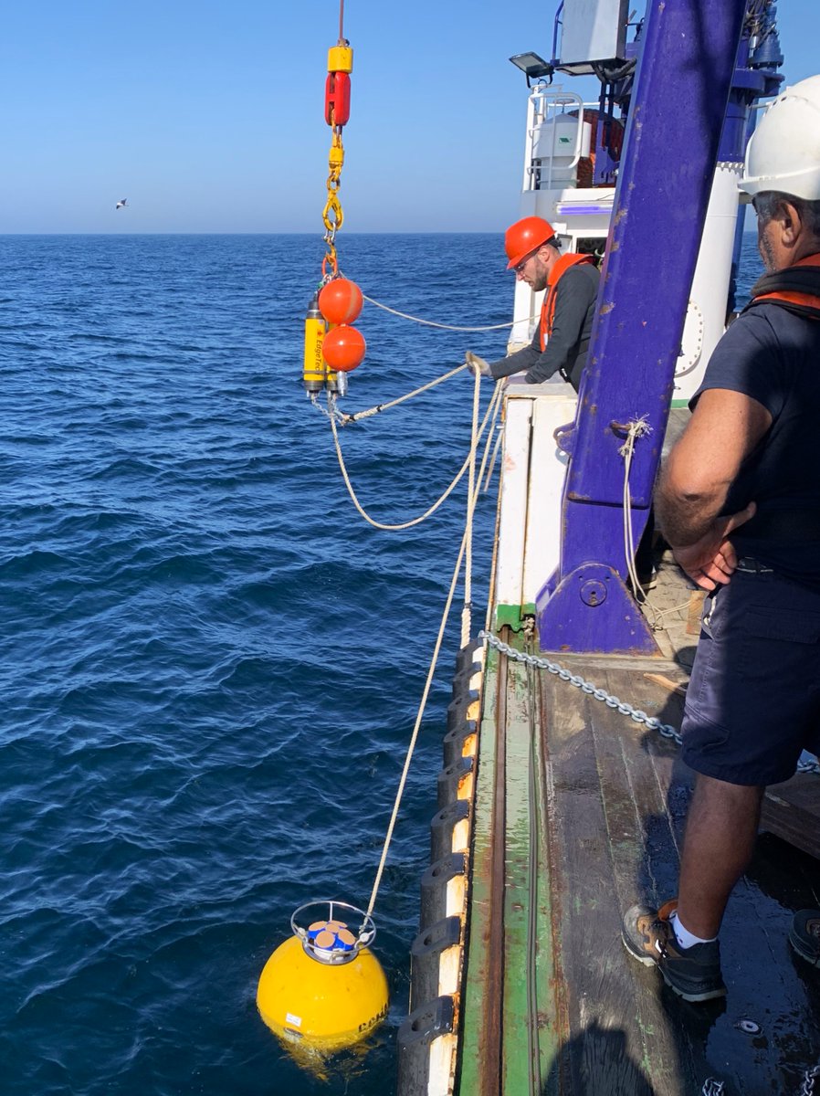 EMSOeu's tweet image. 🚨The IbMa-CSV station is again in the water!
📅 Deployed May 24, 2025
📍10 NM south of Cape São Vicente, SW Iberia, Portugal
📉The station will retrieve data continuously for another period of 4 months
🔗Want to know more?  emso.eu/2025/07/09/ibm…