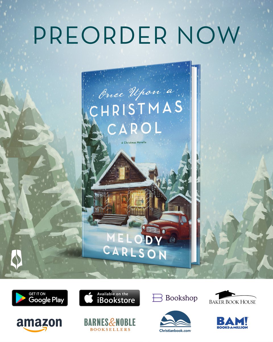 Not quite Christmas in July, but you can pre-order Melody Carlson's new🎄🎁 Christmas novella🎄🎁. It delivers all the charm of a holiday Hallmark movie and is rooted in Christian faith, woven with sweet romance, and features A Christmas Carol themes.
🔗a.co/d/cMQvrGd