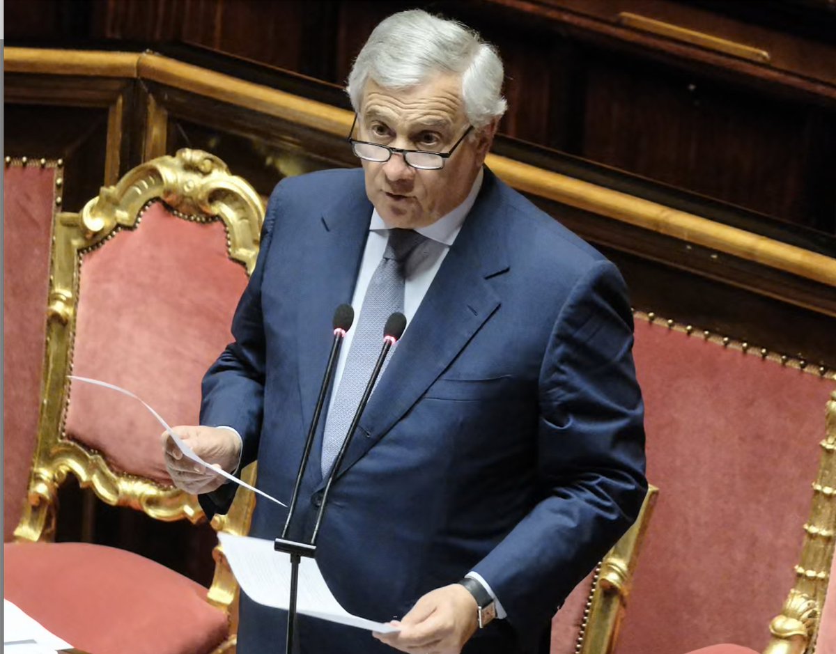 THIS!!!    Italy plans to unveil a support scheme worth €300m for small and medium enterprises involved in the reconstruction of Ukraine, the country’s foreign minister Antonio Tajani just announced. 

Tajani is expected to visit DC next week, sources tell me