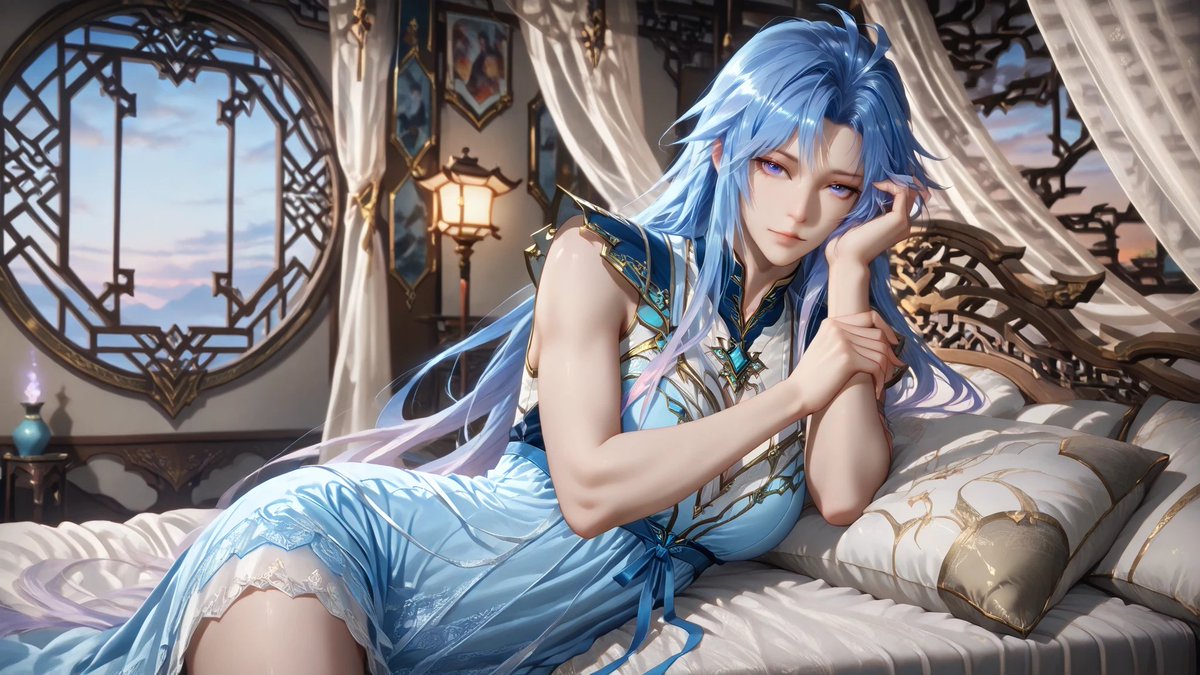 EAAII_V's tweet photo. Grace of the Celestial Princess โจ๐
#AnimeArt #FantasyPrincess #BlueHairBeauty #ElegantVibes #CelestialRealm #ButterflySpirit #FantasyQueen #AnimeAesthetic #DigitalArtwork #ArtOfTheDay #AIArt #FantasyFashion #RoyalGrace #Dreamscape #DaughterVibes #FantasyWorlds #AnimeGoddess #MagicalVibes #MysticBeauty #BlueAesthetic