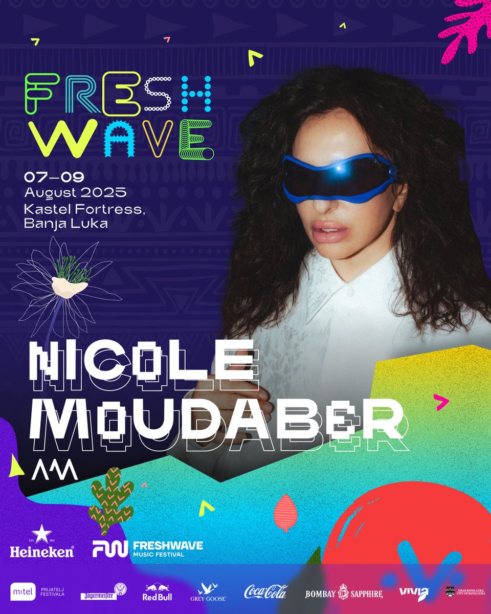 freshwavefest's tweet photo. Get ready for a sonic journey like no other, as Nicole Moudaber, the undisputed queen of techno, takes over the stage! 🚀

Close your eyes. Feel the pulse. Let Nicole guide you, and trust us, You will be In The Mood! 👀💥 https://t.co/Z1LbZy9mt2