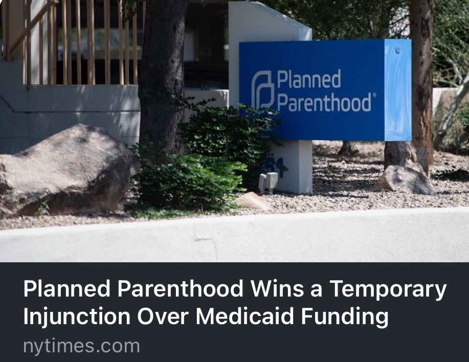 LauraAGillen's tweet image. The GOP is trying to defund Planned Parenthood, which provides preventive GYN healthcare, including cancer screenings, for millions of women. Thankfully, a federal judge blocked the effort. But the fight isn’t over.
I’ll keep pushing until every woman has access to the…