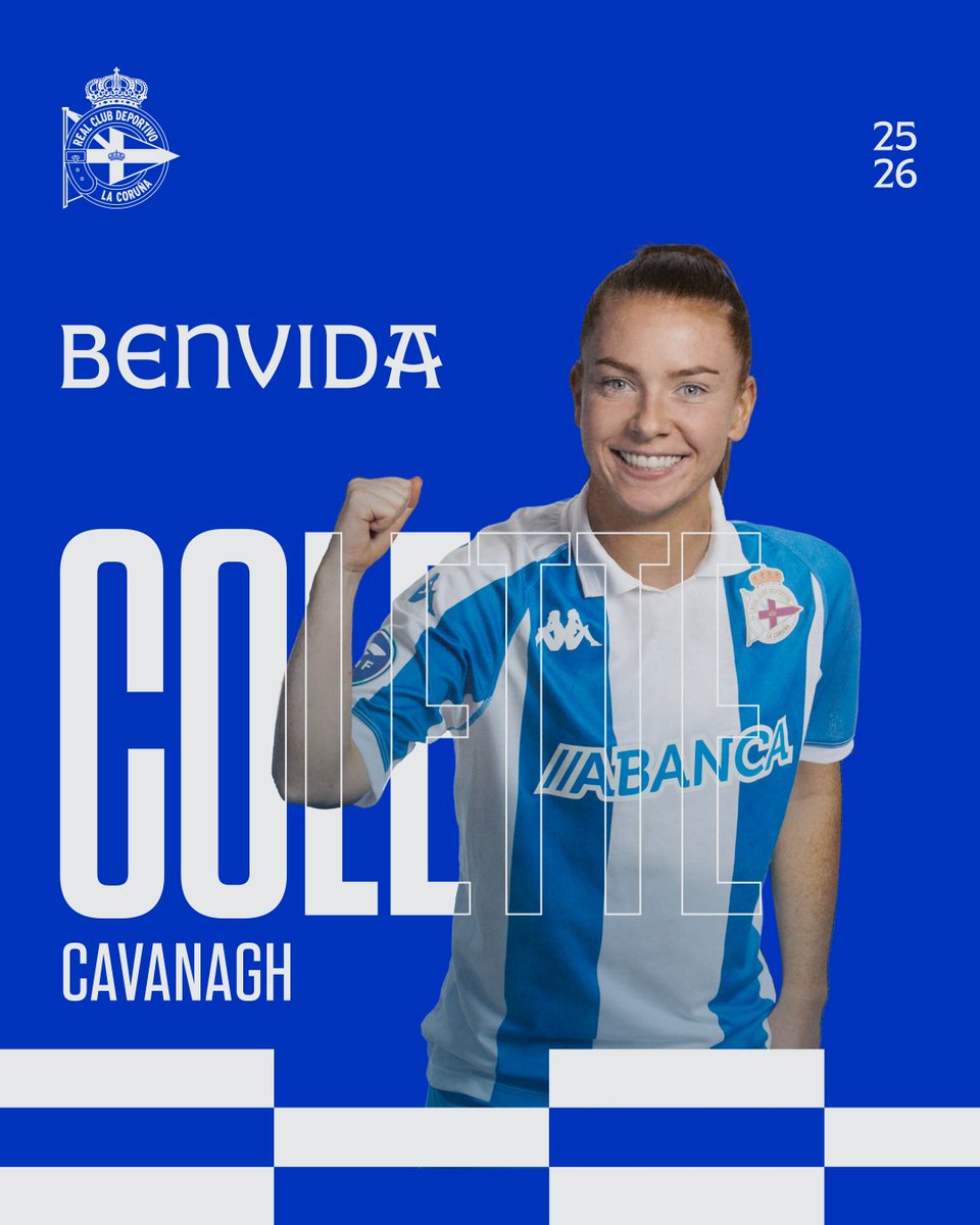📝 Colette Cavanagh, nova xogadora do Dépor ABANCA. 

🔗 rcdeportivo.es/gl/novas/colet…