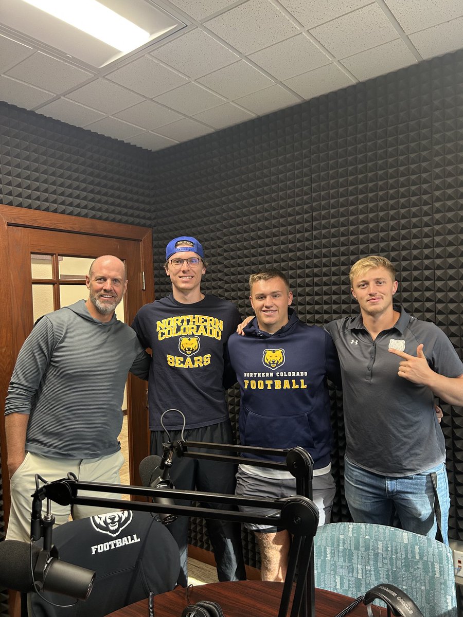 “Special” episode coming up on FB 52.  Talking to Coach Lamb and the specialists. Podcast will be out later today. ⁦<a href="/UNC_BearsFB/">Northern Colorado Football</a>⁩ ⁦<a href="/BigSkyFB/">Big Sky Football</a>⁩