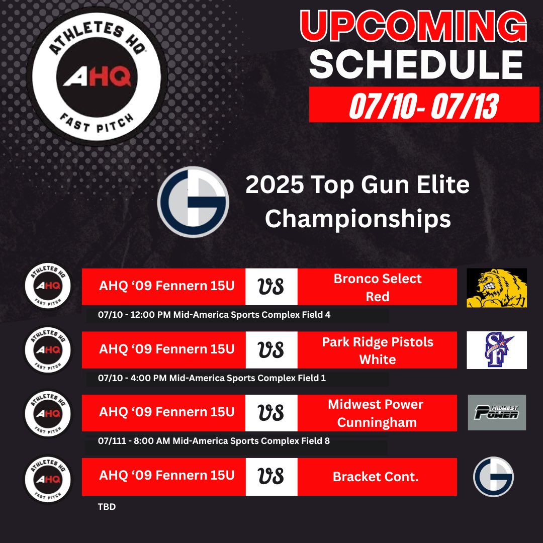 Kansas, here we come! <a href="/tagupSoftball/">tagup</a> <a href="/TopGunEvents/">Top Gun Events</a> <a href="/AHQ_DuPage/">Athletes HQ - DuPage</a> <a href="/AthletesHQElgin/">Athletes HQ®️</a>