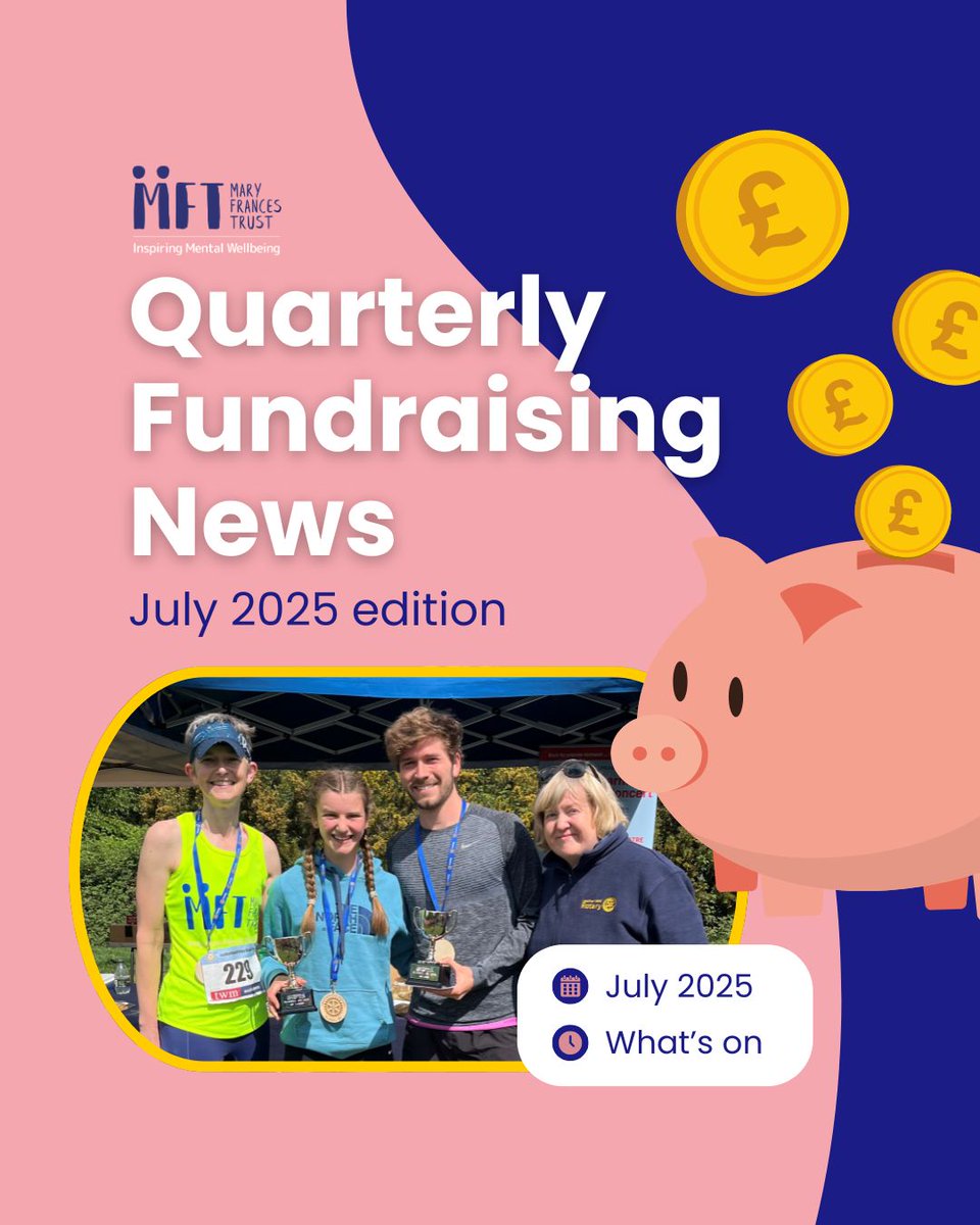 The July edition of our Quarterly Fundraising Newsletter is here🗞️ 

Catch up on all the latest fundraising updates, what our clients are saying about our work and how your generous donations make a real difference:
maryfrancestrust.org.uk/fundraising-ne…

#Newsletter #FundraisingUpdate #TeamMFT