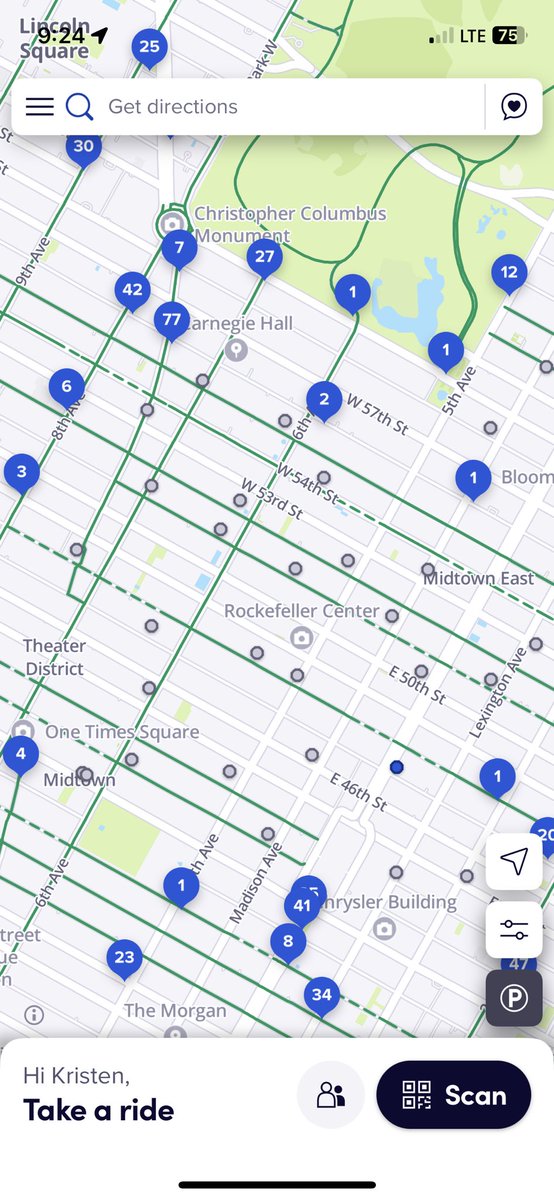 gubbabump's tweet photo. @CitiBikeNYC there’s never availability near rock center in the morning. Just went to 4 different docks trying to get a space and competing with 6 others attempting the same. This has been going on for ages https://t.co/csiCmzSNxA