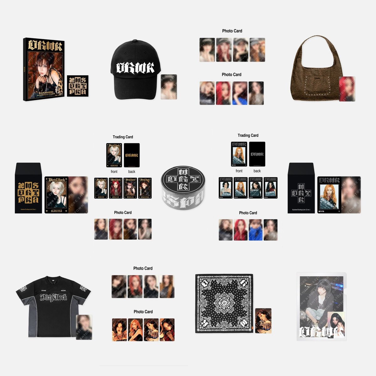 aespa dirty work MD Tシャツ・キャップ aespa エスパ Dirty work ジゼル MD キャップ トレカ｜Yahoo!フリマ