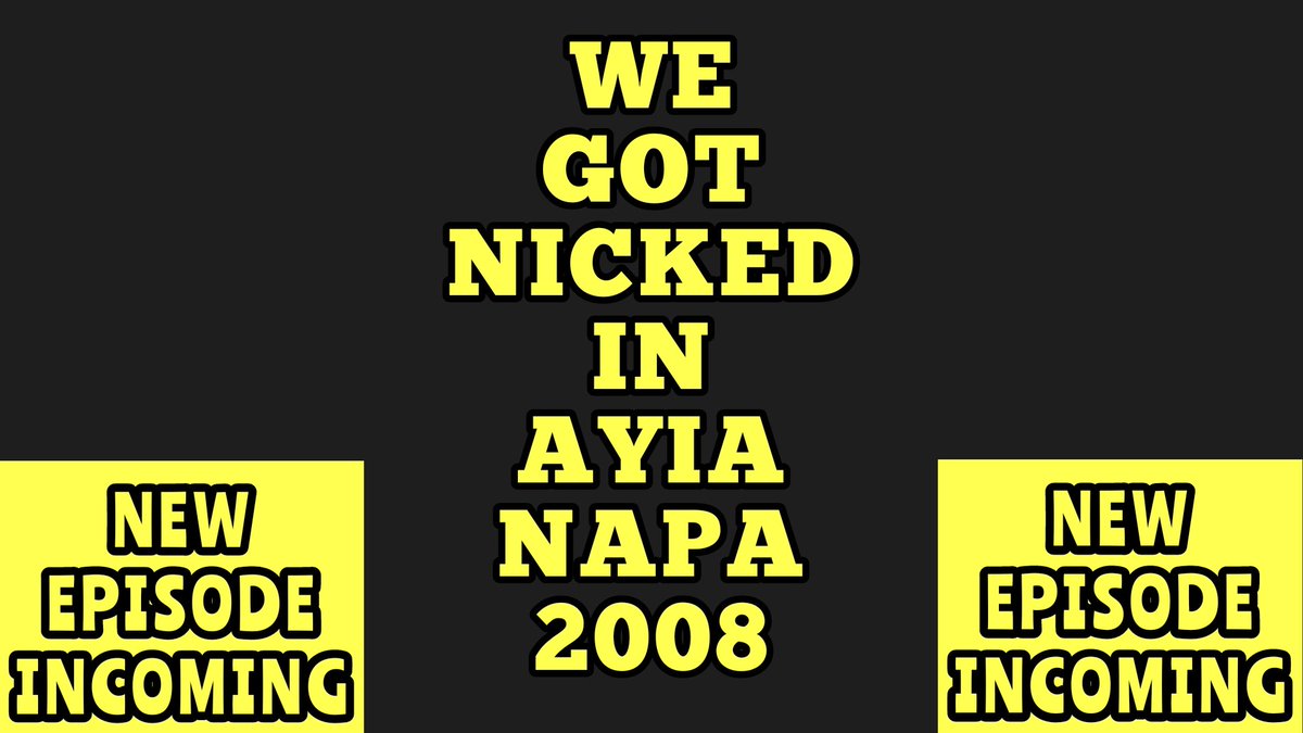 UncleDugs's tweet image. Next up on Rave Diaries + Tower Block Tales.
Episode 50.
We got nicked in Ayia Napa 2008.
Coming soon.
Subscribe now and don't miss a beat....
youtube.com/@runcomefollow…