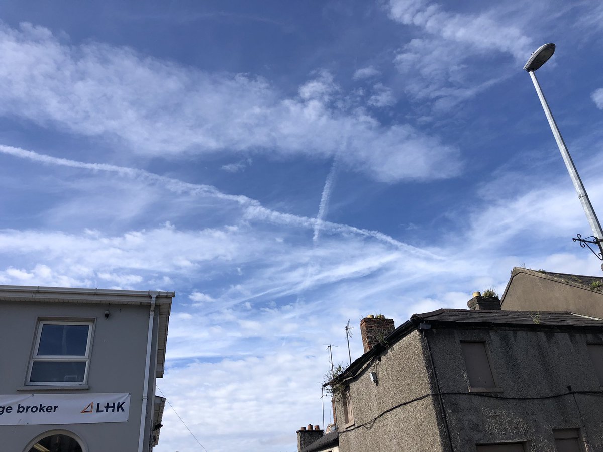 Drogheda under heavy spray “ climate change “