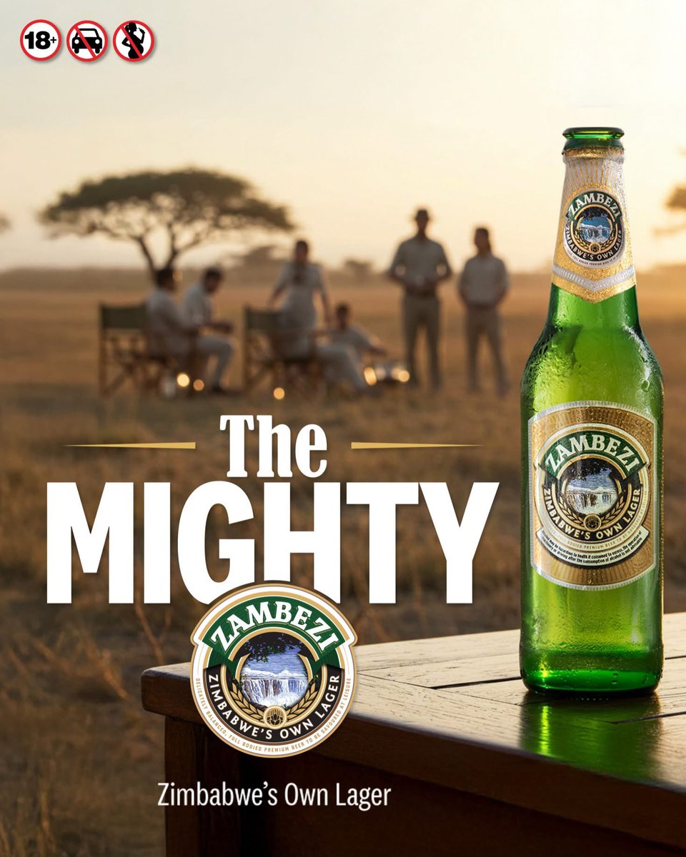 Just like the flow of the Mighty Zambezi, Zambezi Lager is refreshment that invigorates your senses, the perfect way to connect with the simple pleasures and power of the moment. Experience the natural refreshment of #ZambeziLager #TheMighty