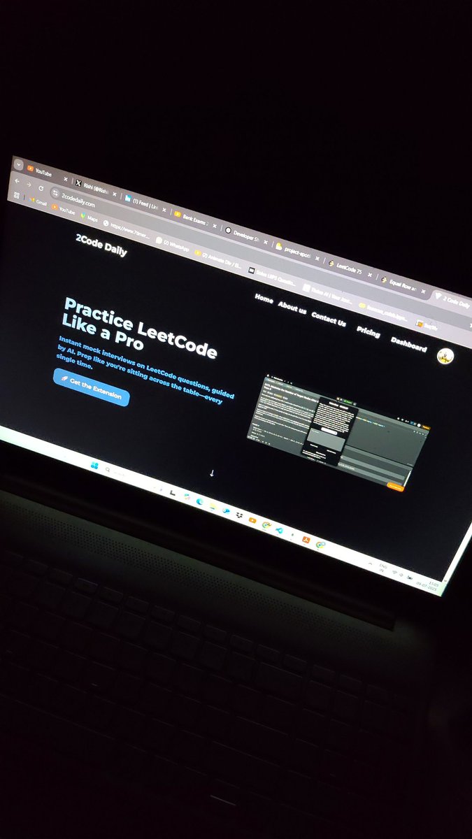 RishikeshB4's tweet photo. If you are a DSA enthusiast and want to practise explaining the code along with writing it on Leetcode check out: https://t.co/eXVzS3RiDO
3 Interviews are FREE !!
#LeetCode #interview #SoftwareDevelopment #codejuly25 https://t.co/LboqEDKk6I