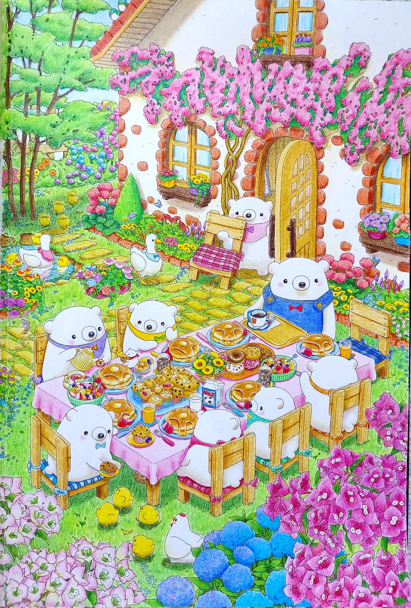 ちっぷ🐻‍❄塗り絵 (@stkumachip) / X