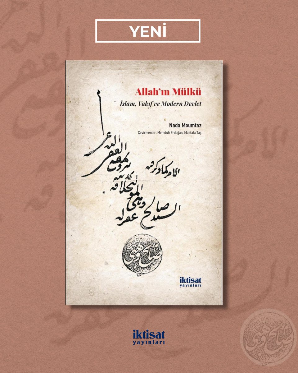 Allah’ın Mülkü, vakıf kurumunun tarih boyunca sadece dinî değil toplumsal bir işlev de üstlendiğini, ancak modern dönemde kapitalizmin etkisiyle ekonomik bir yapıya dönüşerek sekülerleştiğini detaylı biçimde ele alıyor.

🔗noktayayin.com/urun/allah-in-…