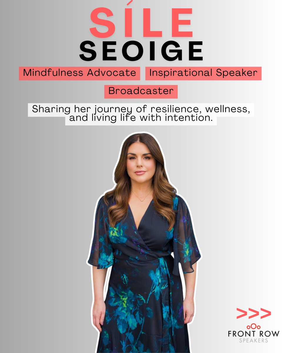 Front Row Speakers (@frspeakers) on Twitter photo Book Síle Seoige for powerful talks on wellbeing & authentic living.
✉️ welcome@frontrowspeakers.com
📞 +(01) 536 8313
#FrontRowSpeakers #KeynoteSpeaker #WellbeingAsk Book Síle Seoige for powerful talks on wellbeing & authentic living.
✉️ welcome@frontrowspeakers.com
📞 +(01) 536 8313
#FrontRowSpeakers #KeynoteSpeaker #WellbeingAsk