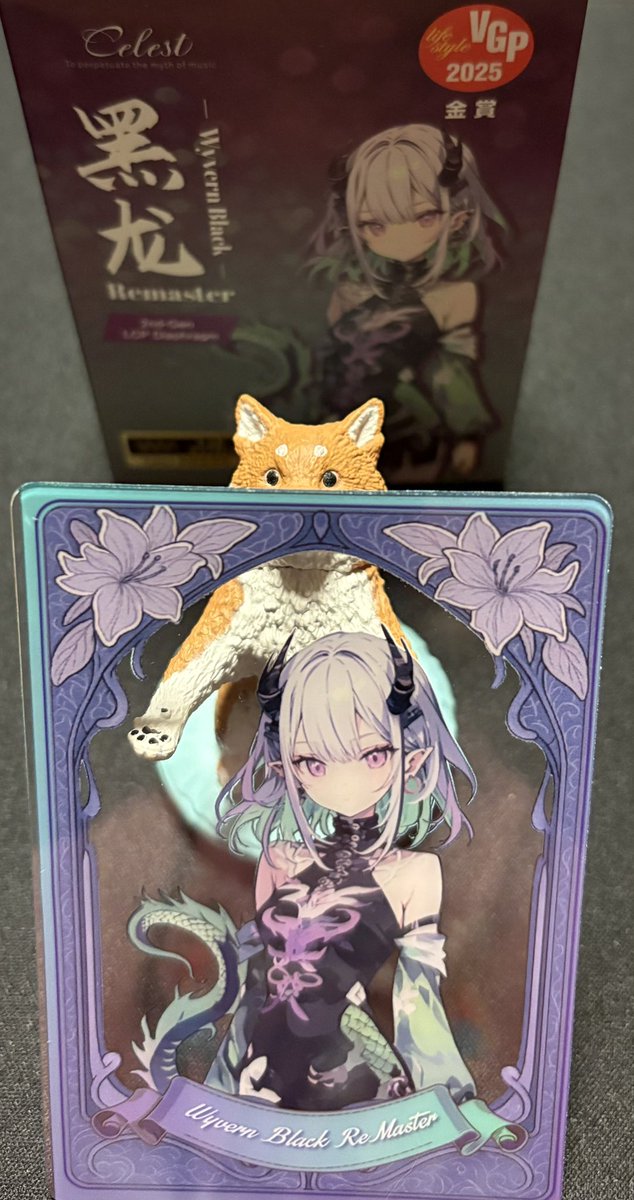 blackhorseout's tweet image. Wyvern Black Remasterこと
ワイバーンちゃん届きました🐎♪
早速SoundsGood Kirinと合わせてみました🐴(見た目サンプルどうぞ)
量感増えて良き🐴♪
イヤピはスパイラルドットPROです🐴
フェイスプレートがとっても綺麗です(*´ω｀*)
#イヤホン　#リケーブル　#SoundsGood