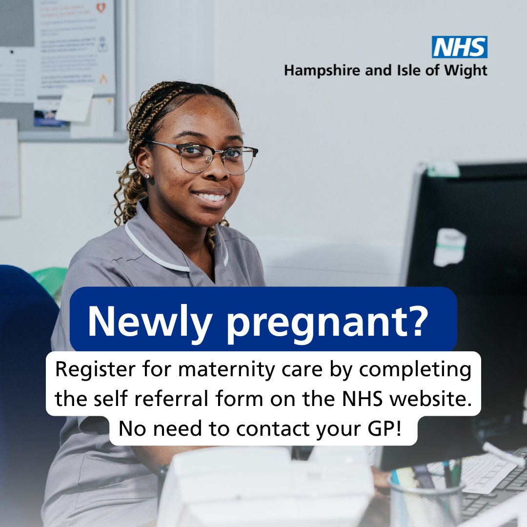 UHSFT's tweet image. Just found out youโre pregnant? You can now refer yourself to maternity services โ no need to see your GP first. Itโs quick, simple, and gets your care started early.
Start your pregnancy journey at UHS here: uhs.nhs.uk/departments/maโฆ
#MaternityServices #MaternityMatters