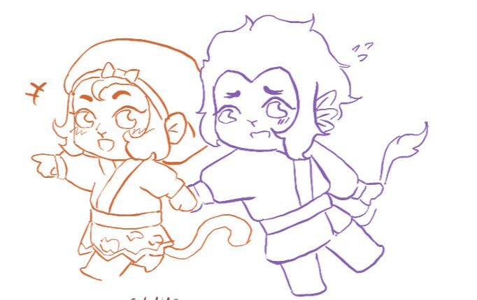 _Nano_tyan_'s tweet photo. MAGMA doodles
#lego_monkey_kid #lmk_sunwukong
#shadowpeach
#lmk_MK https://t.co/6mtP5NLhi9