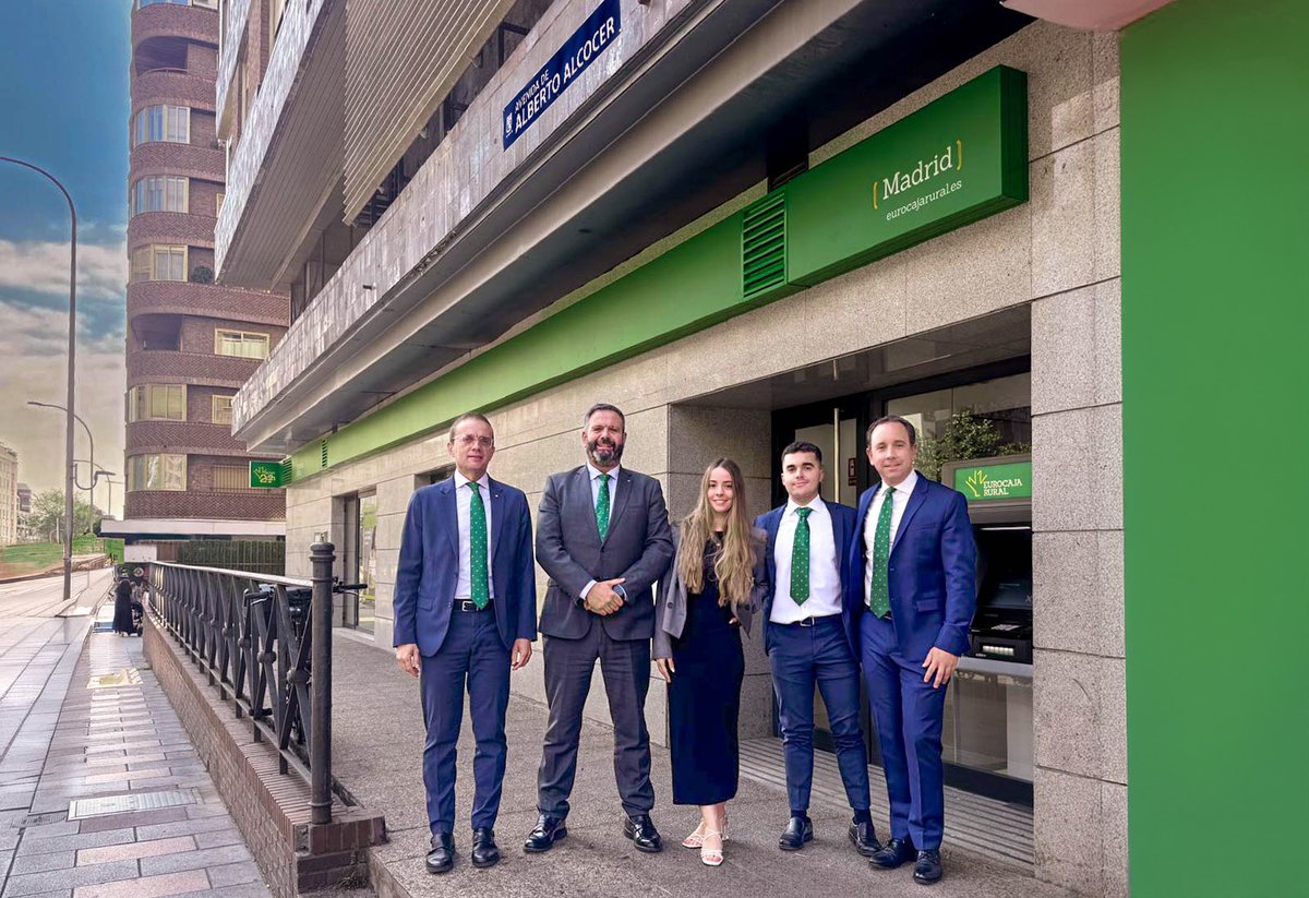 Abrimos una nueva oficina en Madrid afianzando nuestra apuesta por la humanización del servicio y la atención cercana💚
Te esperamos en la Avenida de Alberto Alcocer, Nº48📍

🔽Ver noticia🔽
eurocajarural.es/institucional/…

#LaBancaQueTúQuieres