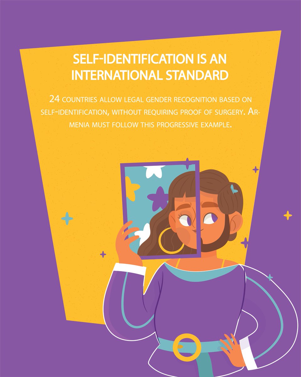 RightSideNgo's tweet image. 🤳Ինքնանույնականացումը միջազգային ստանդարտ է

🤳Self-identification is an international standard

@ArmenianWomen 

#Selfidentification