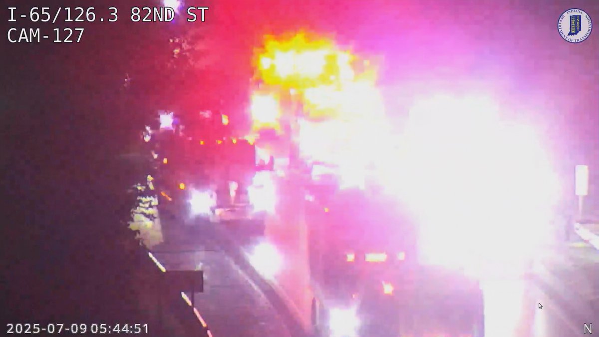 Meteorologist Tara Hastings (@mettarahastings) on Twitter photo Accident on the NW side. I65 southbound near 82nd street. Back up is about a mile and a half.
Also seeing some slow traffic in the northbound lanes.
#indytraffic #daybreak8 <a href="/WISHNews8/">WISH-TV News</a> Accident on the NW side. I65 southbound near 82nd street. Back up is about a mile and a half.
Also seeing some slow traffic in the northbound lanes.
#indytraffic #daybreak8 <a href="/WISHNews8/">WISH-TV News</a>