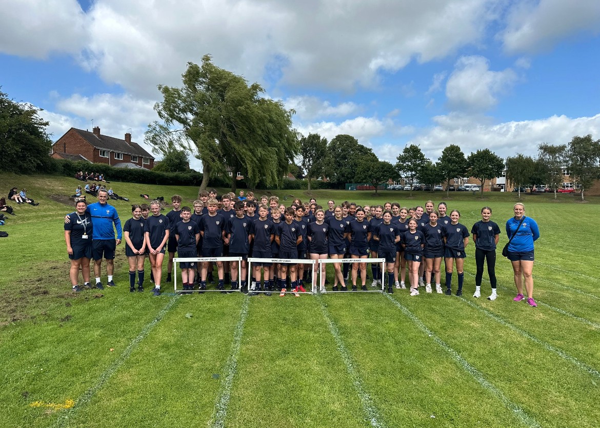 As Year 7-10 sports days are this week, therefore hurdles were after school on Monday
The event was well attended by all year groups
Some excellent times and performances