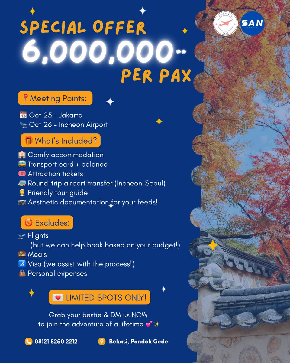 Ada yang mau ke Korea bareng?