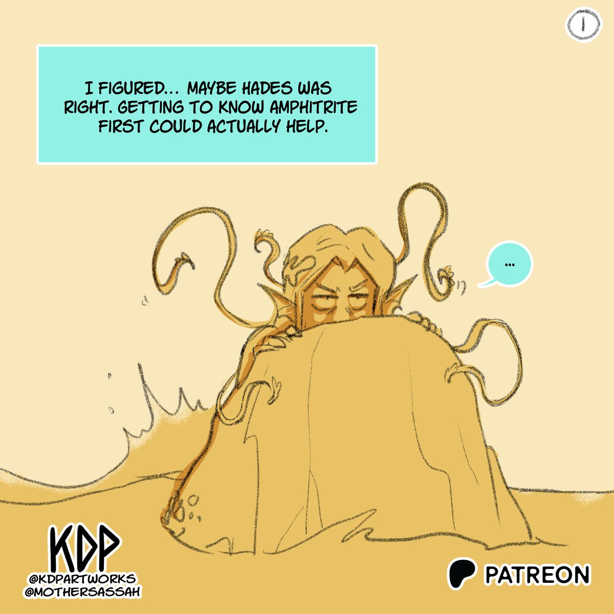 Mothersassah's tweet photo. How I Met your mother, but it's Poseidon and Amphitrite - PART 7
Do you know i have a discord server now? You Will find the link in the last post π
1/7
#comic #GreekMythology #Poseidon #amphitrite #zeus #hera #greekmythretelling #retelling #story #art #patreon #discord https://t.co/2WyKCv91Av