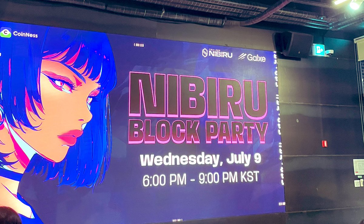James1pct's tweet photo. Had an amazing time at the Nibiru Korea Community Event! 🚀 Great vibes, cool people, and exciting Web3 insights. Big shoutout to @NibiruChainKR for hosting. 💥 #NIBI #Web3 #CryptoCommunity https://t.co/1WvIzEaYIU