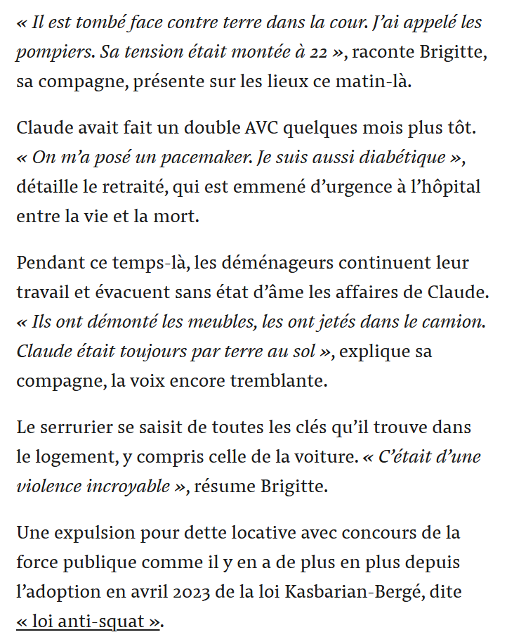 Bonjour <a href="/guillaumekasba/">Guillaume Kasbarian</a> et <a href="/auroreberge/">Aurore Bergé</a>, c'est juste pour vous rappeler que vous avez du sang sur les mains
mediapart.fr/journal/france…