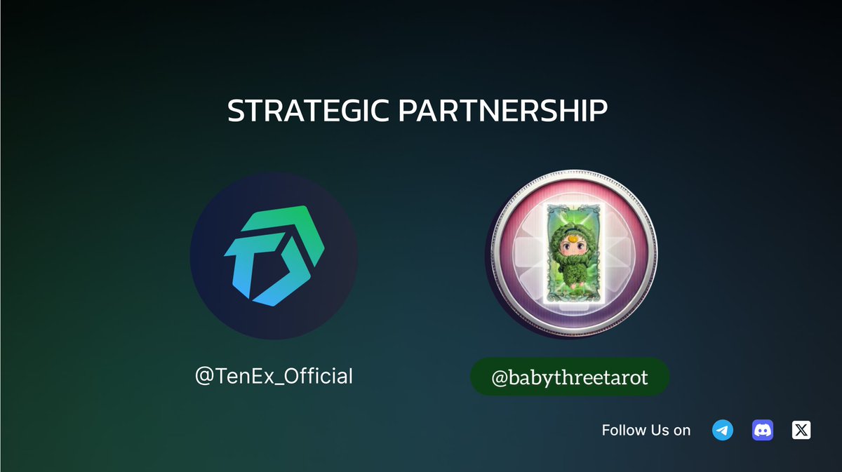TENEX_FINANCE's tweet photo. 🚨 Partnership Announcement 🚨
#TenEx x #BabyThreeTarot
We’re thrilled to team up with @babythreetarot, the visionary force behind World Mall - a next-gen Web3 E-commerce platform reshaping digital entrepreneurship! 🛒🌐
Together, we’re building a future where Web3 business meets capital-efficient finance.
Let’s redefine what’s possible at the intersection of e-commerce and DeFi.
#TenEx #WorldMall #BabyTheTarot #Web3Commerce #DeFi #Partnership #DigitalEconomy #BuildToEarn