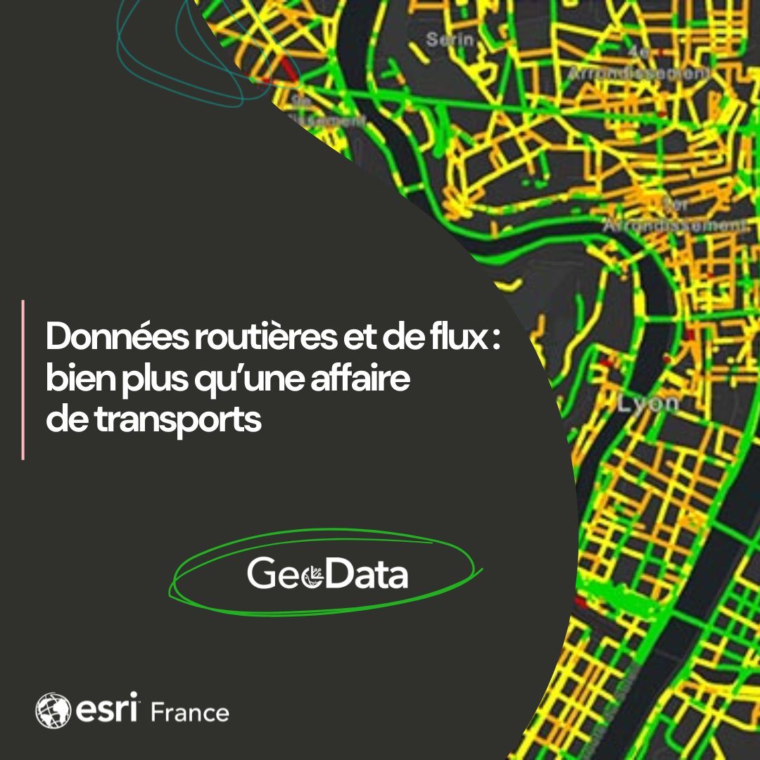 🚗 Données routières et de flux : bien plus qu’une affaire de transports !

Mobilité, logistique, urbanisme, marketing, assurance, immobilier…
Aujourd’hui, les données routières et de flux sont devenues stratégiques pour de nombreux secteurs.

• Routier : réseaux routiers
