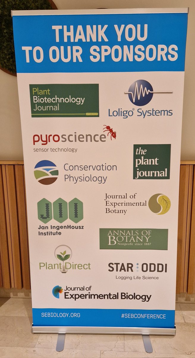 JohnathanNapie1's tweet image. Pleased to be attending the annual #SEBCONFERENCE here in Antwerp (in the zoo - great venue!). @PlantBiotechJ is sponsoring a number of sessions including P9-Engineering strategies for achieving SDGs, focusing on translation & field trials.