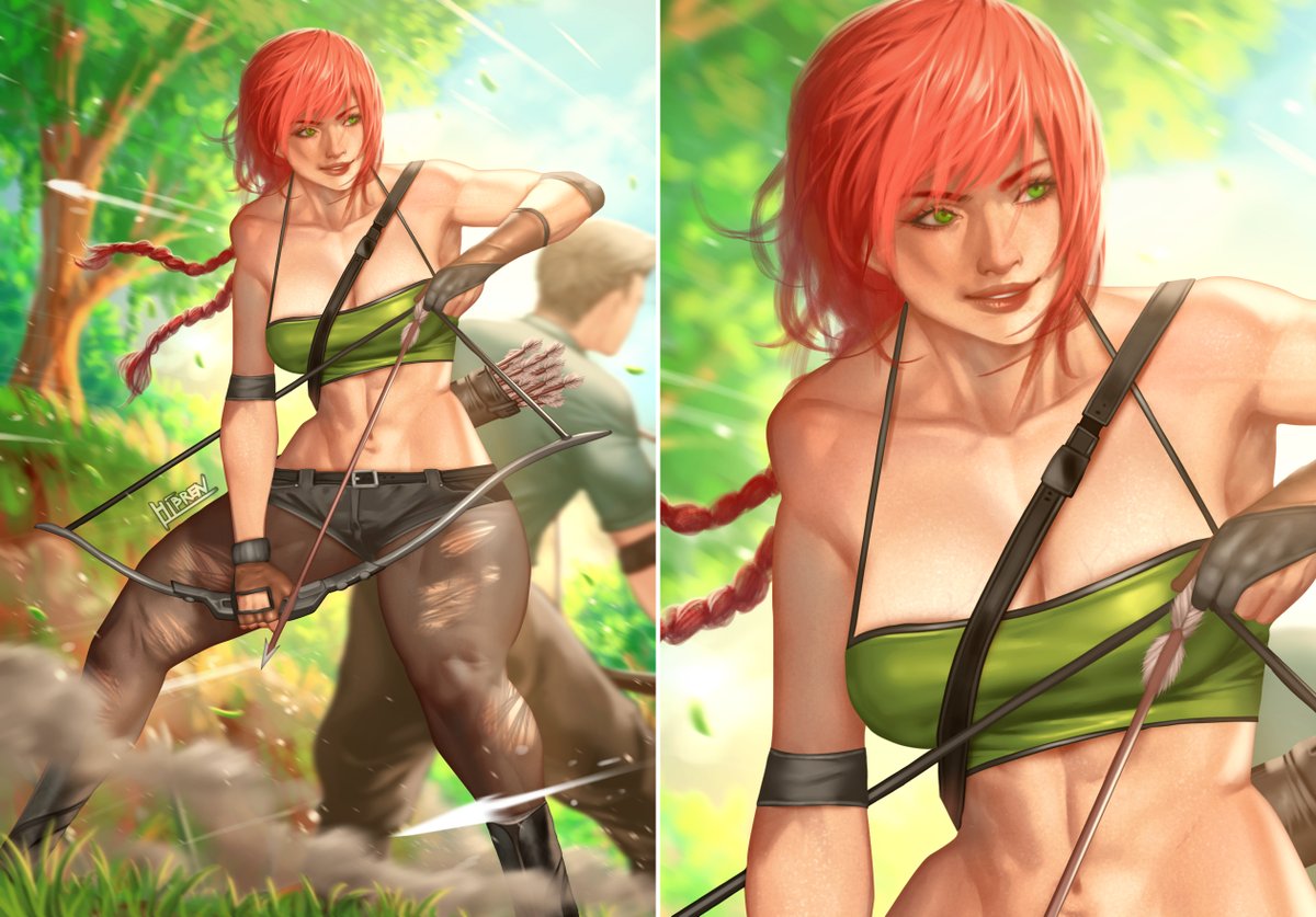 Merielle commission🔥🤩
Original character by 
<a href="/Rosefield31/">Bloomingrose</a>

I hope you like her guys! 🥳😊
#hibren #digitalpaint #commission #Merielle