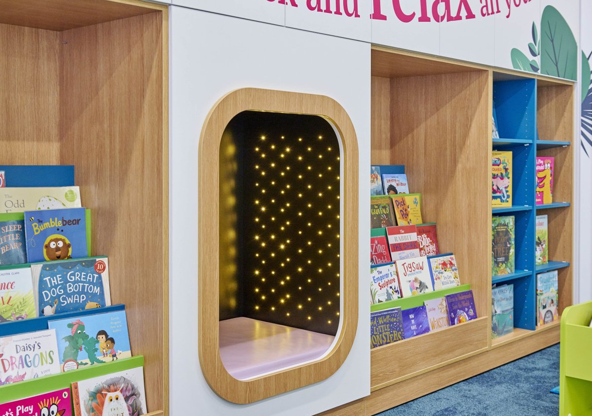 StoryScapebyFG's tweet photo. 📚 Throwback: Scarborough Children’s Library 🌊 

A vibrant space for young readers! ✨ 

Full case study: 👉 https://t.co/0UPgUAzH81 

#FGLibrary #StoryscapeByFG #ThrowbackProject #ChildrensLibrary #LearningSpaces #LibraryInspiration #ScarboroughLibrary #LoveLibraries https://t.co/ptv8GflY6K