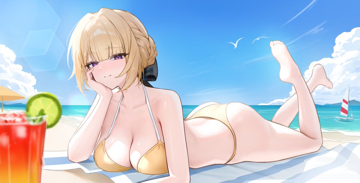 #ゼンゼロ #zzzero Evelyn
🍹🌊🌊