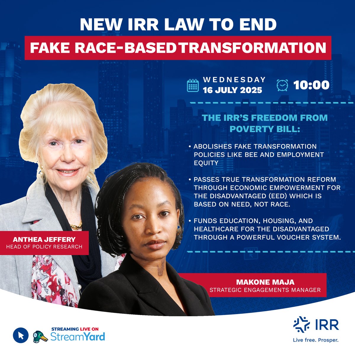 South African Institute of Race Relations tweet media