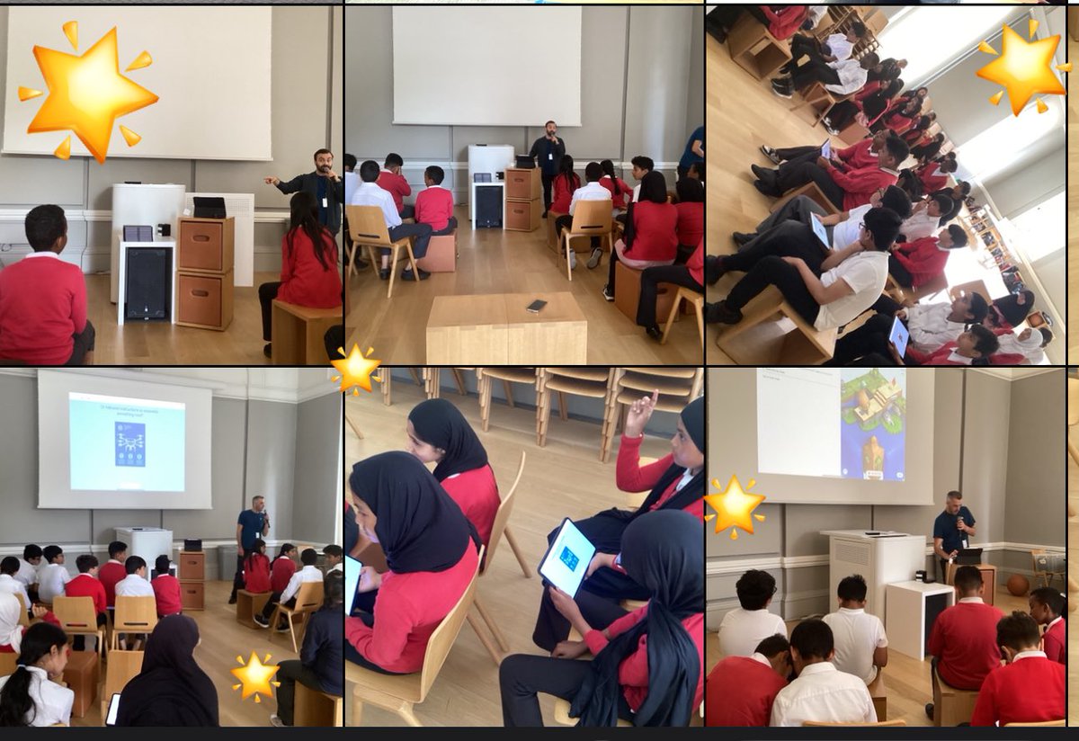 Yr6: 6K are at the <a href="/appleshop_ec/">Appleshop</a> learning how to do some really cool coding! #futuretechnology #computing #funlearning #experiences #makingmemories