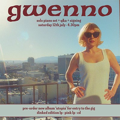 JumboRecords's tweet image. Cannot wait to say dynnargh to Gwenno this Saturday!!!! It's going to such a great instore!!!!! More details below 👇
jumborecords.co.uk/news-single.as…